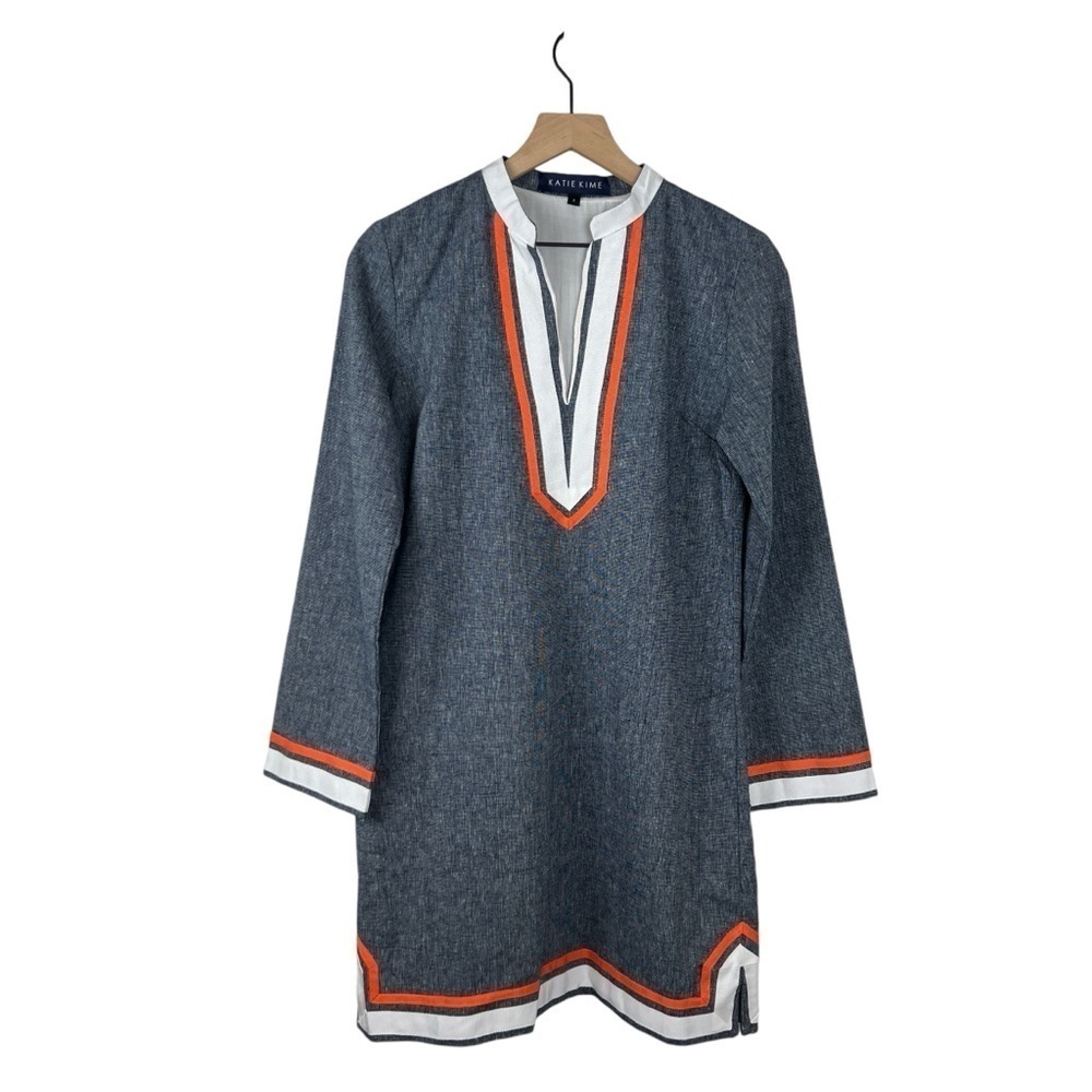 Katie Kime Long Sleeve Tunic Dress